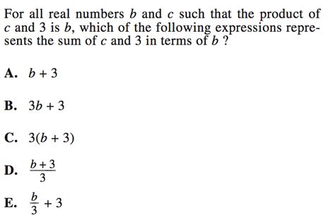 hard act math questions